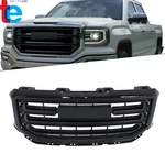 23496236 For Gmc Sierra 1500 2016-2018 Gloss Black Plastic Front Upper Grille. Fixed Price $213.26.