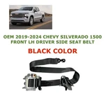2019 21 22 23 2024 Chevy Silverado 1500 Front Left Side Seat Belt Black. Fixed Price $80.00.