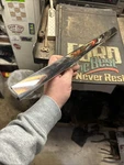 Vintage 1971 Ford Pickup Truck Center Grille Moulding Trim #D1TZ-8419-A. Fixed Price $75.00.