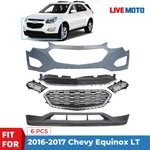 For Chevy Chevrolet Equinox 2016 2017 Front Bumper Cover Grille Assembly Set. Fixed Price $299.00.