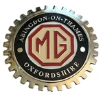 Mg Abingdon Thames Oxfordshire Car Grille Badge. Fixed Price $20.95.
