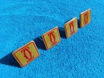 Nos Ford Lincoln Continental Collector Edition Interior Emblems New Set Of 4. Fixed Price $49.99.