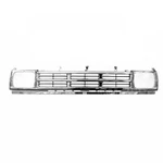 Front Grille Chrome Silver Fits For 1990-1992 Nissan D21 Rwd 4WD Pickup. Fixed Price $127.80.