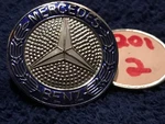 1984-93 Mercedes-benz W201 W124 Grille Emblem Vintage Genuine Oem 201880088 Nos. Fixed Price $99.95.