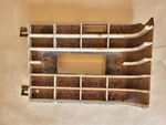 Driver Left Grille Ends Fits 67 Cadillac Deville. Fixed Price $79.99.