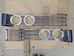 Nos 1969 Chrysler New Yorker Grille Halves Original Pair Town And Country. Fixed Price $450.00.