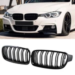 Gloss Black Front Kidney Grille Grills For Bmw Series F30 328I 335I 2012-2018. Fixed Price $37.04.