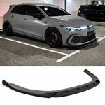 For Volkswagen Golf Gti MK8 22-25 Glossy Black Style Front Bumper Lip Splitter. Fixed Price $105.00.