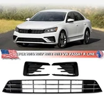 Front Lower Grille Fog Light Cover For 2016 2017 2018 2019 Vw Passat R-line. Fixed Price $157.99.
