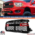 For Ram 2500 3500 4500 2019 2020-2024 Gloss Black Front Grille W/ Flame Red Trim. Fixed Price $285.99.
