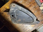 1962 Chevy Impala Bel Air Biscayne Radiator Grille Support Bracket. Fixed Price $45.00.