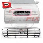 New Front Grille Chrome Shell With Gray Insert 1998-2011 Ford Crown Victoria. Fixed Price $50.25.