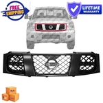 Black Front Plastic Fits 2004-2007 Nissan Titan New Grille 623107S300 NI1200211. Fixed Price $179.90.