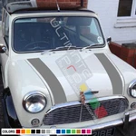 Sticker Stripe Kit For Classic Mini Cooper Bonnet Grill Hood Front Wolseley 1000. Fixed Price $73.00.