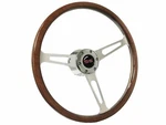 1969-89 Chevrolet Camaro, Nova, 6-BOLT Classic Walnut Wood Steering Wheel Kit. Fixed Price $404.79.