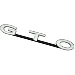 1972 Pontiac Gto; Grill Nameplate Emblem. Fixed Price $32.99.