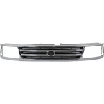 Grille Assembly Chrome Shell With Black Insert Plastic For 1993-1998 Toyota T100. Fixed Price $200.33.