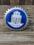 Vintage Used Metal British Triumph Car Grill Badge. Fixed Price $25.00.