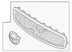 Genuine Volvo Grille 32365379. Fixed Price $505.17.