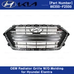 86350F2500 Genuine Radiator Grille W/o Molding For Hyundai Elantra 1.6L 17-18. Fixed Price $532.00.