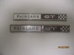 1966 1967 Ford Fairlane Gt Door Panel Emblems C60B63208A04 Lh Rh Pair. Fixed Price $159.99.