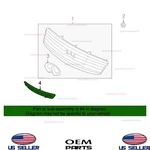 Genuine Oem Front Bumper Lower Grille Infiniti G25 G37 Q40 62254-1NH1A. Fixed Price $309.95.