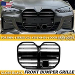 For Bmw 4-SERIES G26 4DR Gran Coupe 2021-2025 Cls Style Gloss Black Front Grille. Fixed Price $135.55.