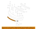 Ford Oem 05-09 Mustang Front Bumper Components-lower Grille 7R3Z17K945BA. Fixed Price $61.11.
