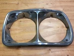 1973 74 75 76 Gran Torino Ford Chrome Lh Head Light Trim Bezel D3OB-13064-A. Fixed Price $95.00.