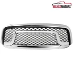 Hood Grille Fits 2013-2018 Dodge Ram 1500 Chrome Bumper Honeycomb. Fixed Price $195.22.
