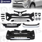 Full Front Bumper Cover Grille Fog Lamp Set For Toyota RAV4 2016 2017 2018. Fixed Price $379.98.