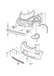 Genuine Air Guide Channel Vw Beetle Cabriolet Bettle New 1C0825322A01C. Fixed Price $81.01.