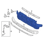 Ford Ranger 2024-2025 N1WZ8200FB Front Upper Grille. Fixed Price $577.23.