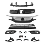 Front Bumper Grille Fog Light Radiator Cover Bracket For Honda Civic 2016-2018. Fixed Price $94.39.