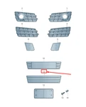 New Audi A7 Sportback Front License Plate Holder 4G8807287FCKA No Duties. Fixed Price $156.42.