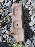 Grille Side Bracket, Right Used 64 Chevelle. Fixed Price $75.63.