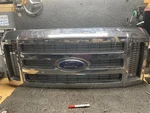 (local Pickup Only) Grille Surround Chrome Bars Fits 08-10 Ford F250SD. Fixed Price $399.90.
