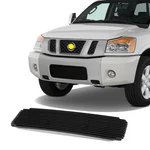 Fits 2004-2015 Nissan TITAN/2004-2007 Armada Lower Bumper Black Billet Grille. Fixed Price $64.99.