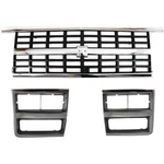 Grille And Headlight Door Kit For 89-91 Chevy Blazer R1500 Suburban Chrome Shell. Fixed Price $167.00.