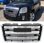 Chrome Front Bumper Grille Assembly Fit For Gmc Terrain Slt 2010-2015. Fixed Price $90.40.