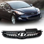 Fit For 2011 2012 2013 Hyundai Elantra Front Bumper Upper Grille Assembly. Fixed Price $32.00.