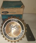 Nos 1970'S Ford Pinto Grille Embelm Motor Company D5FZ-8213A With Box. Fixed Price $49.99.