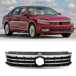 Chromed Grille For 2016-19 Volkswagen Passat Front Bumper Upper VW1200169. Fixed Price $56.99.