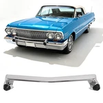 For Chevrolet Impala 1963 Chrome Front Bumper Grille Guard W/ Rubber Bullets. Fixed Price $199.00.