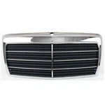 For 87-93 Benz 300D 300E 400E 500E (W124) Front Grille Assembly Chrome & Gray. Fixed Price $111.95.