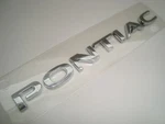 New In Bag Pontiac Script Emblem G5 G6 G8 Vibe Grand Prix Am Trans Gto Bonnevill. Fixed Price $94.95.