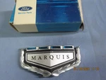 Nos 1969 Mercury Marquis Hood Center Grille Ornament Emblem Ford C9MY-8A223-B. Fixed Price $235.00.