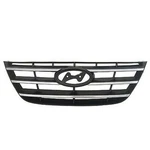 Capa For 2009-2010 Sonata Front Center Grills Black, Chrome Molding Plastic. Fixed Price $114.95.