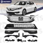Bumper Grille Led Fog Light Bezel Bracket Assembly For Honda Accord 2016 2017. Fixed Price $136.95.