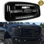 2011-2016 Ford F250 F350 Sd Front Grille Assembly Tuxedo Black Lariat Style. Fixed Price $271.99.